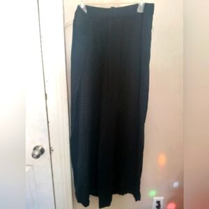 GAP Black Womens Wide Leg Trouser